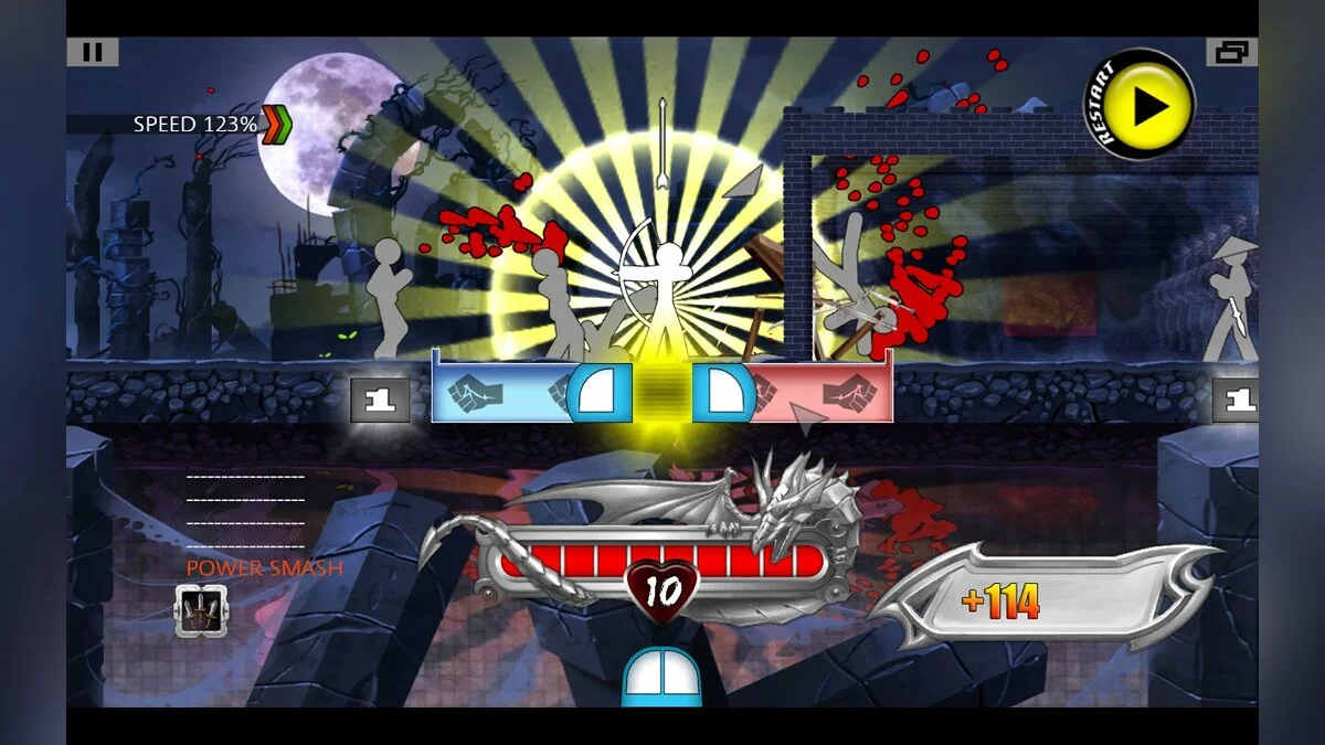 Скриншот из игры One Finger Death Punch - 39