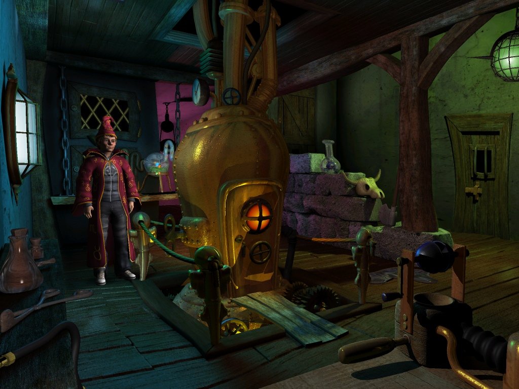 Скриншот из игры Simon the Sorcerer 4: Chaos Happens - 33