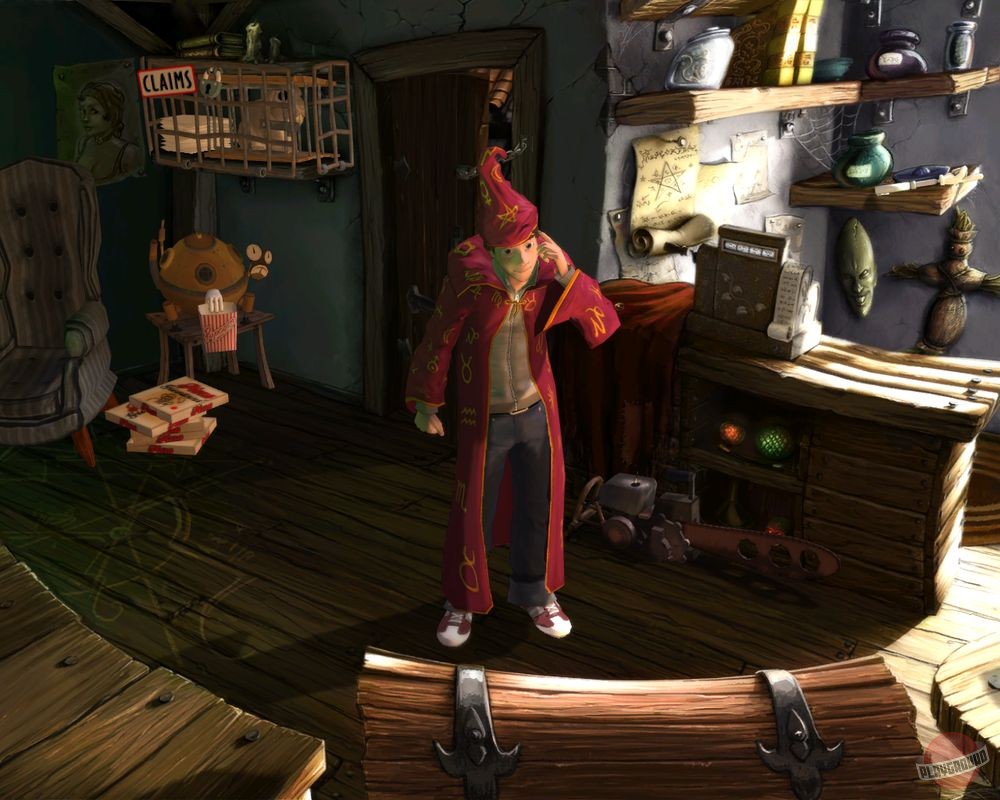 Скриншот из игры Simon the Sorcerer: Who'd Even Want Contact?! - 1