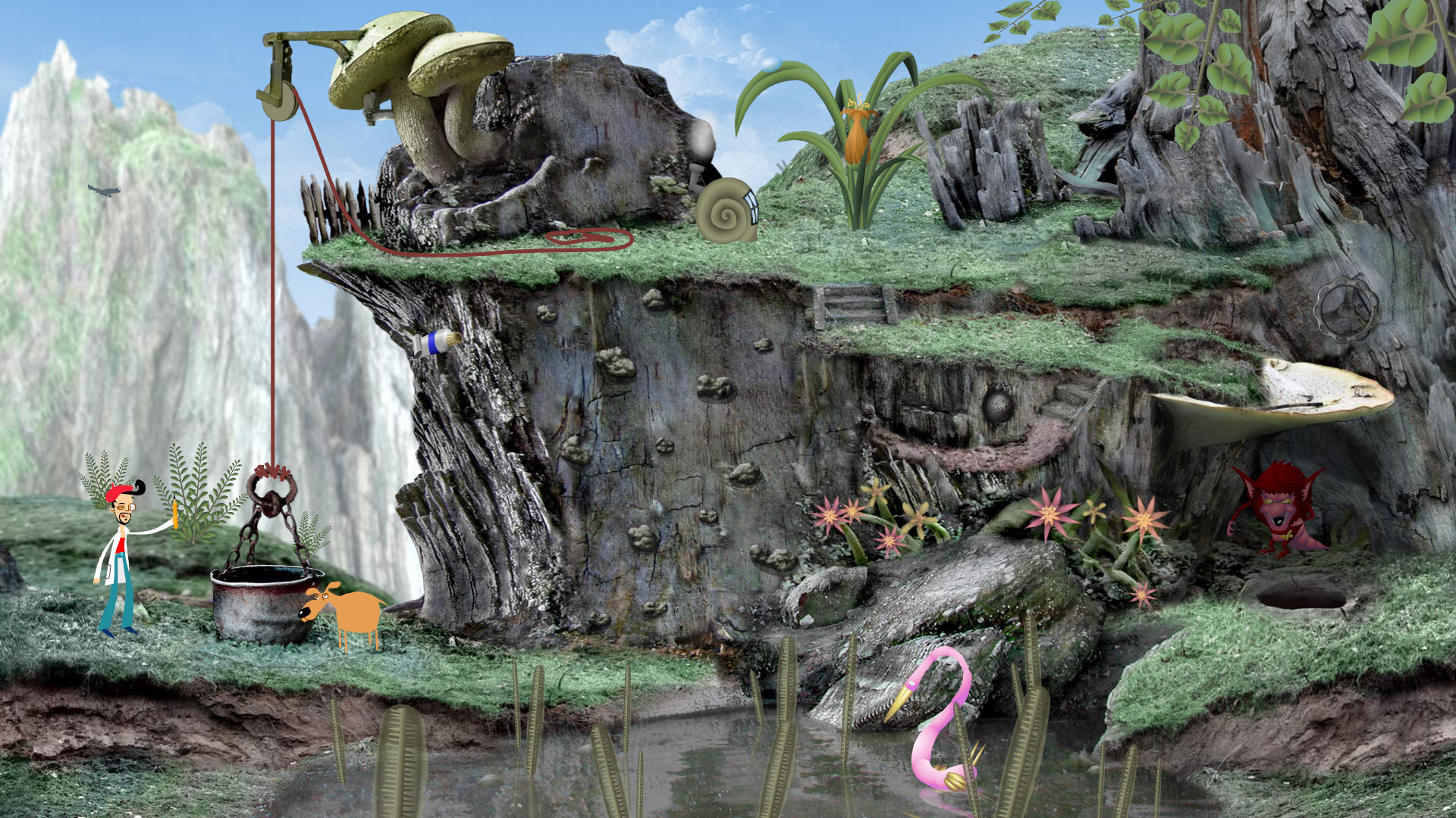 Скриншот из игры Axel & Pixel - 27