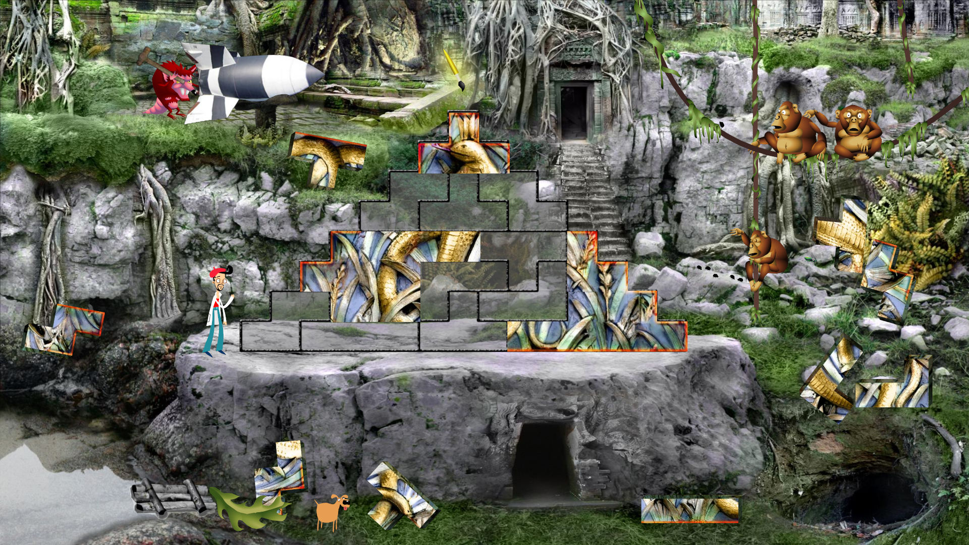 Скриншот из игры Axel & Pixel - 8