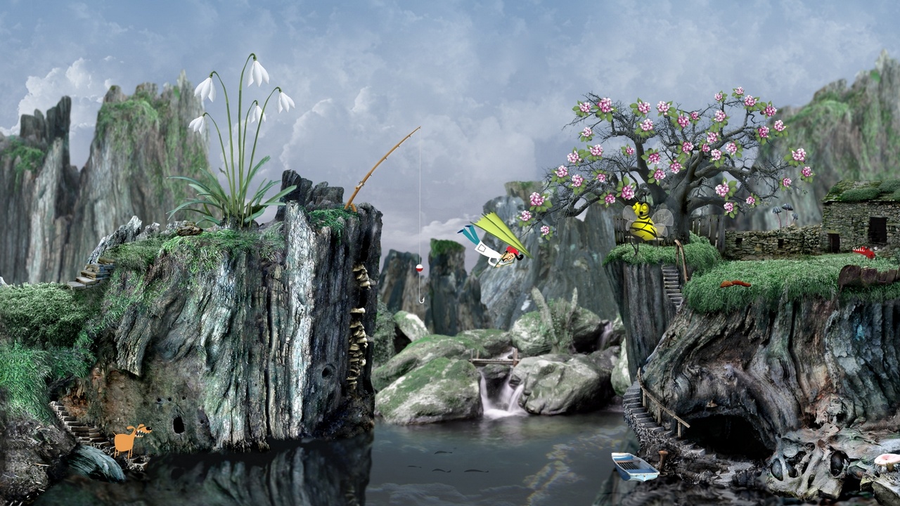 Скриншот из игры Axel & Pixel - 23