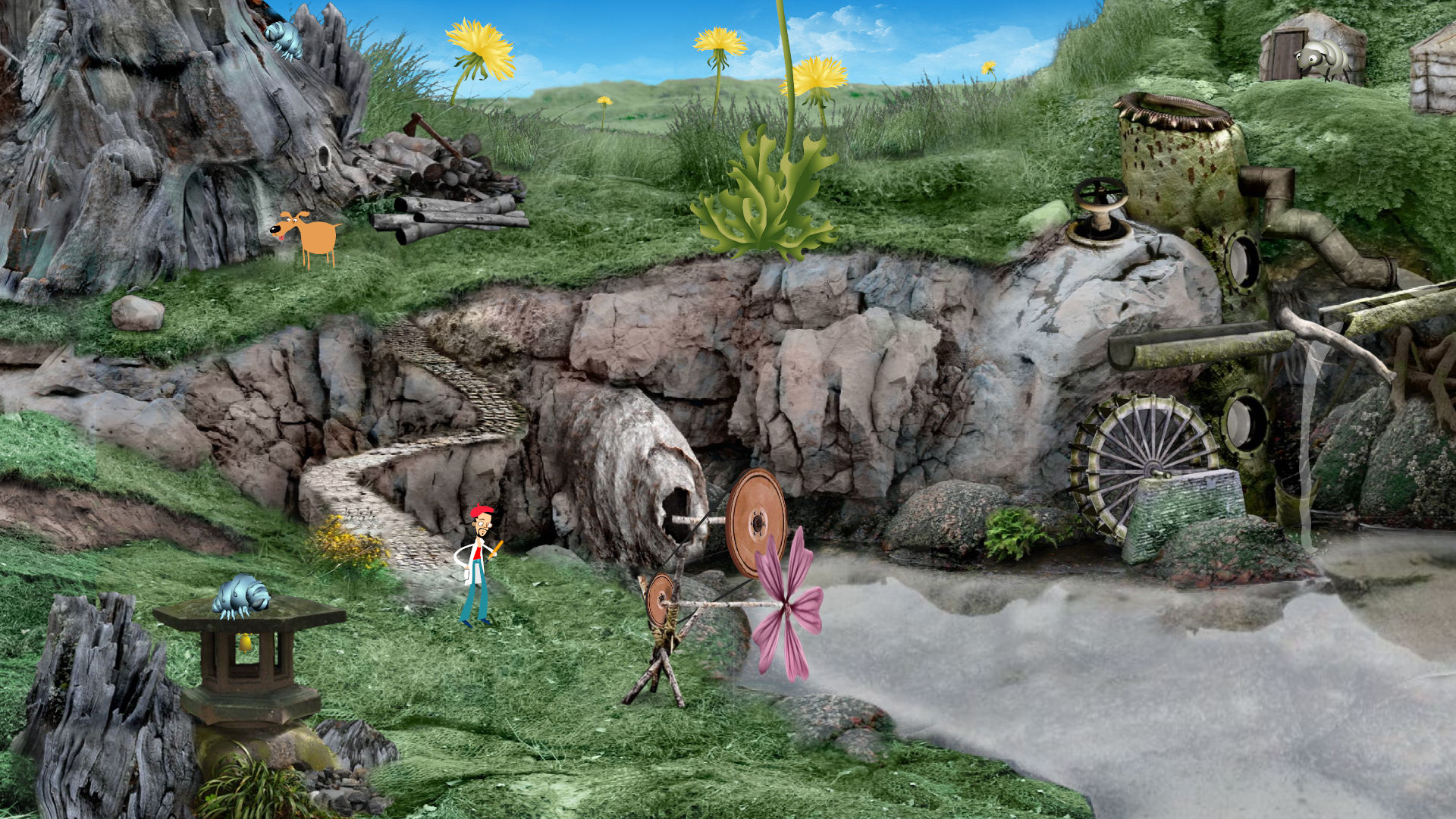 Скриншот из игры Axel & Pixel - 34