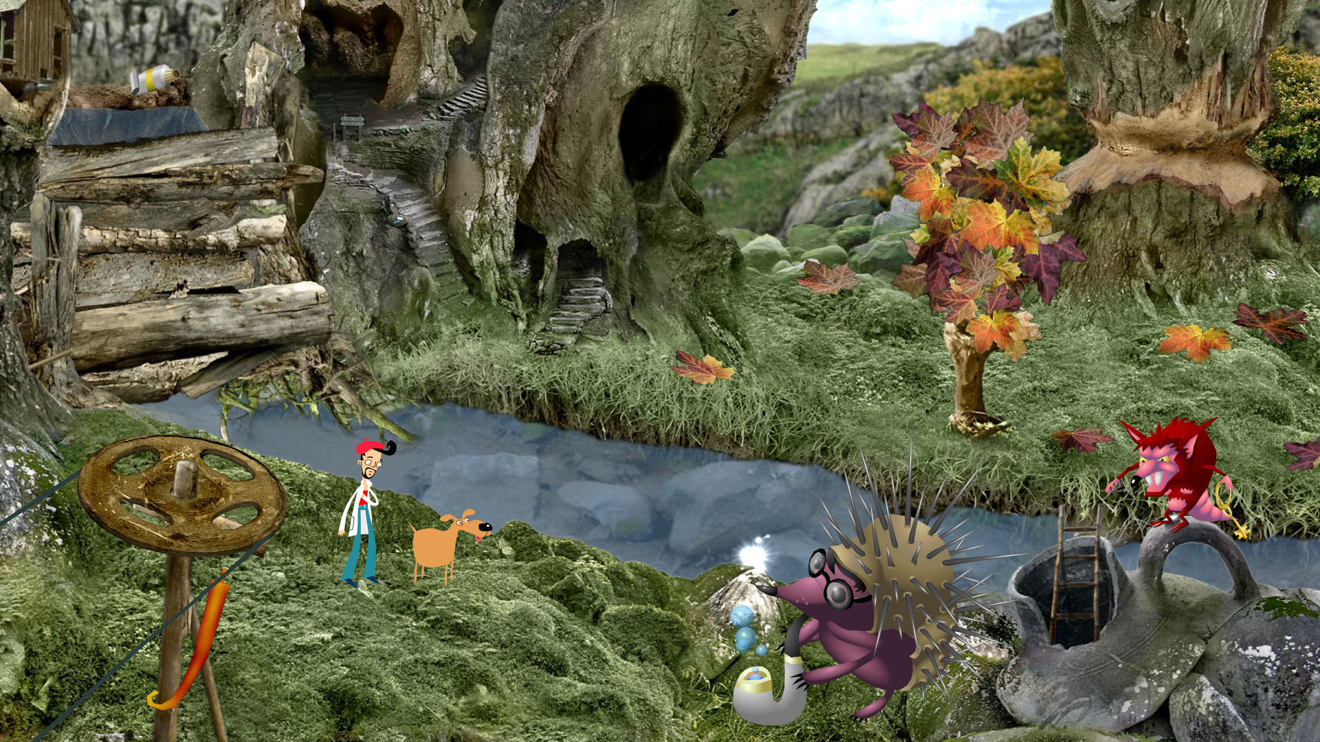 Скриншот из игры Axel & Pixel - 35