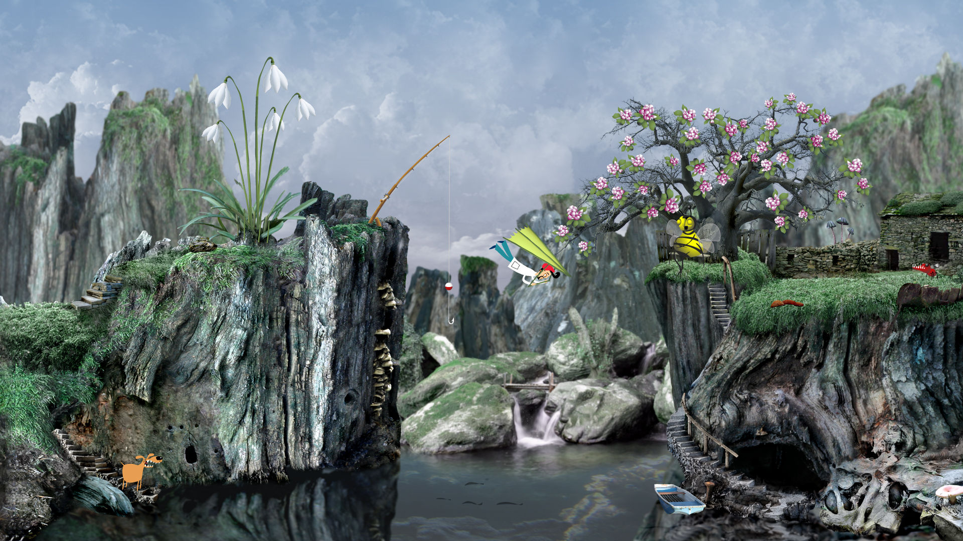 Скриншот из игры Axel & Pixel - 29