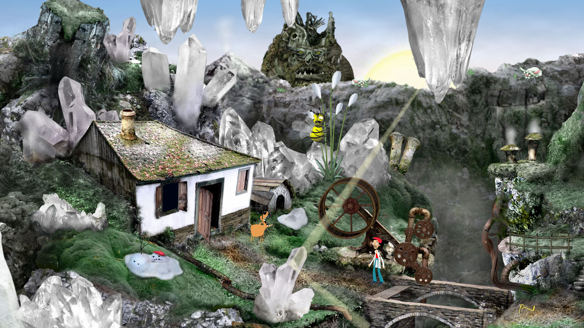 Скриншот из игры Axel & Pixel - 24