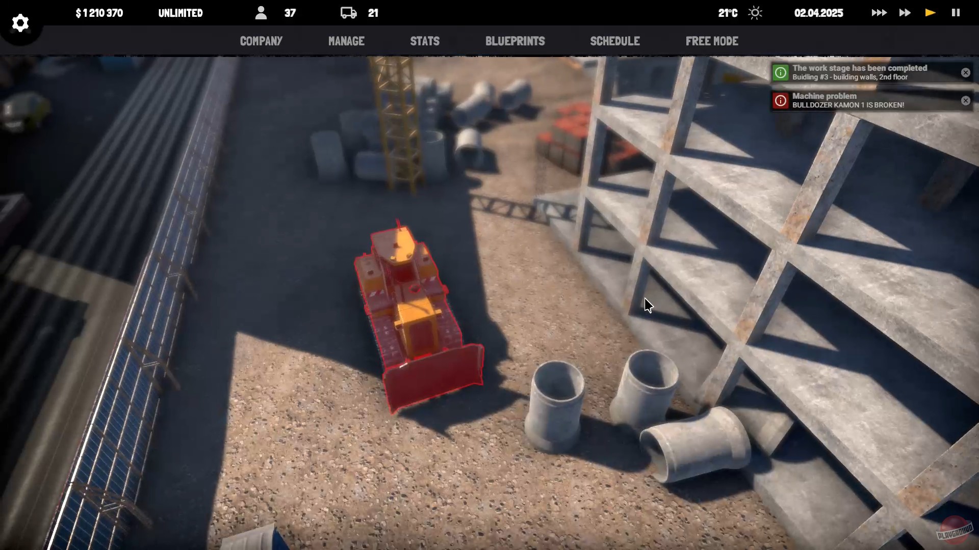 Скриншот из игры Construction Manager - 7