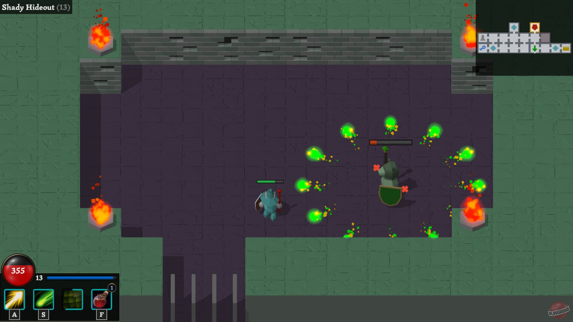 Скриншот из игры ZpellCatz - 11