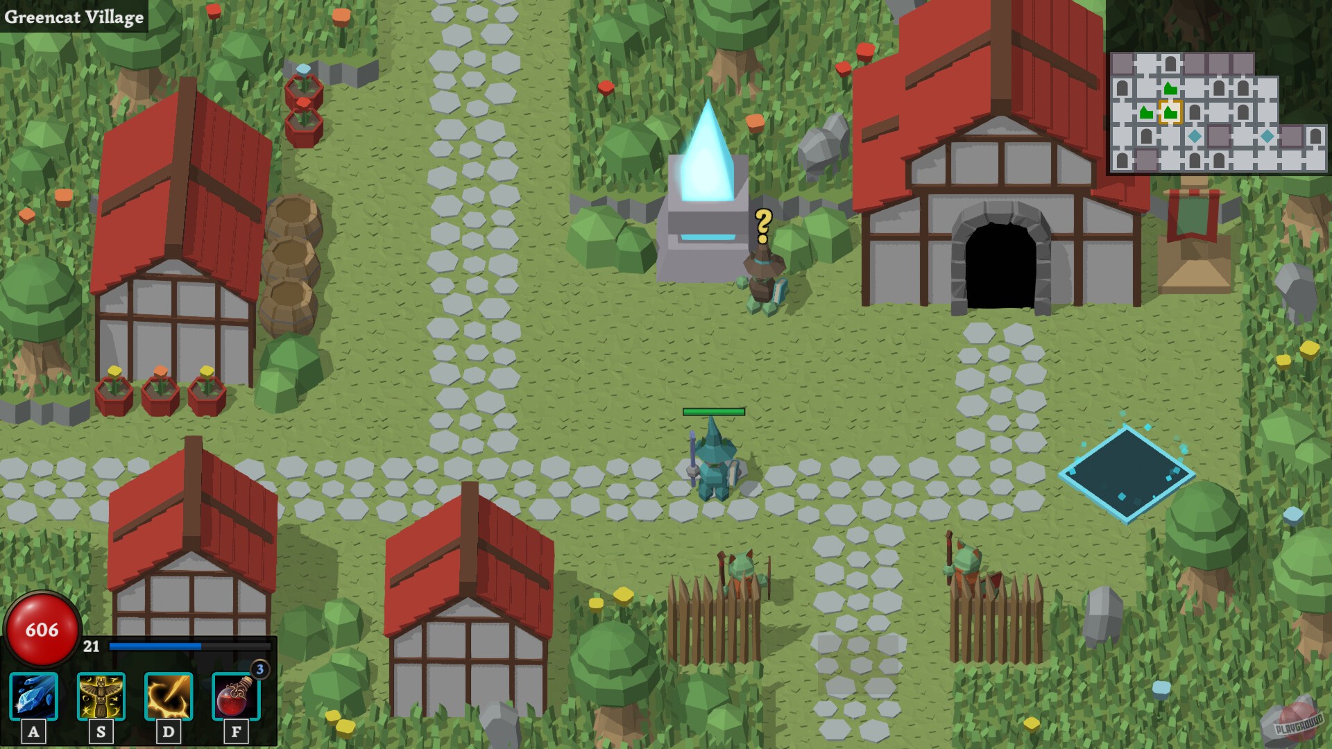 Скриншот из игры ZpellCatz - 10