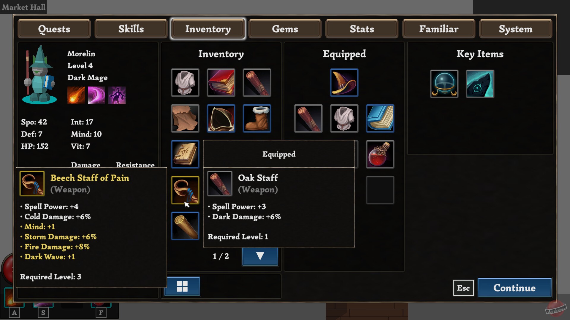 Скриншот из игры ZpellCatz - 3