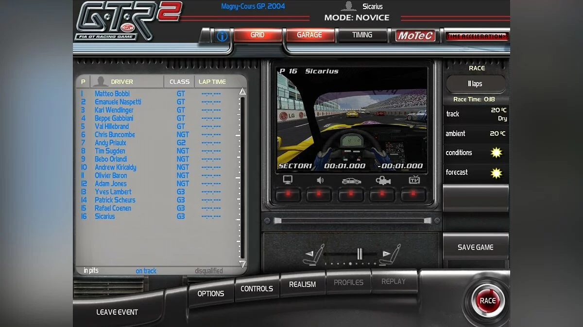 Скриншот из игры GTR 2: FIA GT Racing Game - 24