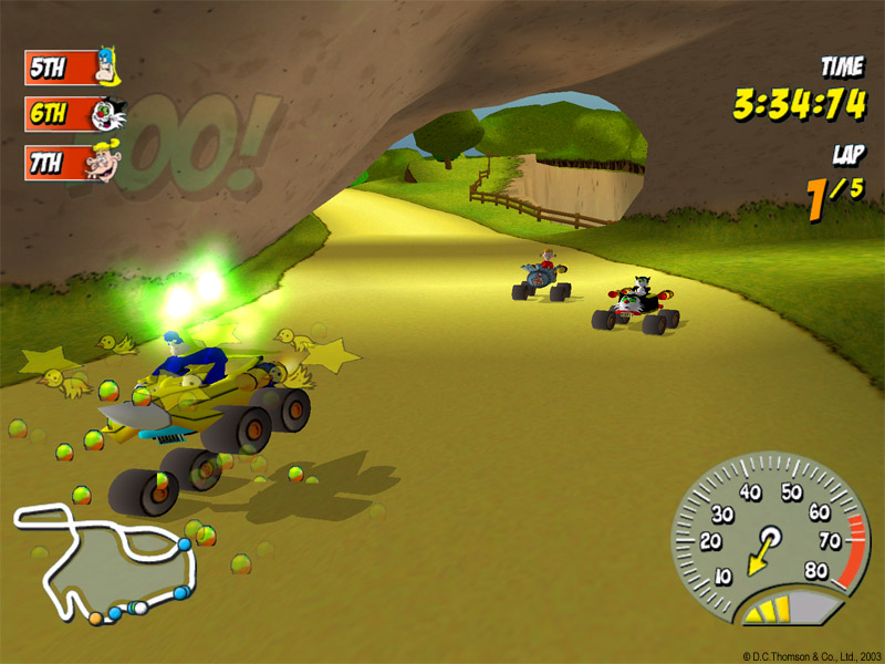 Скриншот из игры Beanotown Racing - 11