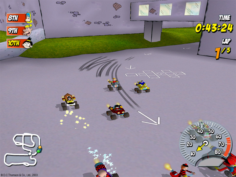 Скриншот из игры Beanotown Racing - 8