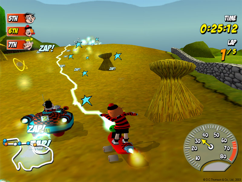 Скриншот из игры Beanotown Racing - 13