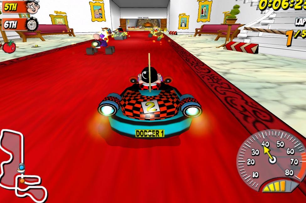 Скриншот из игры Beanotown Racing - 2