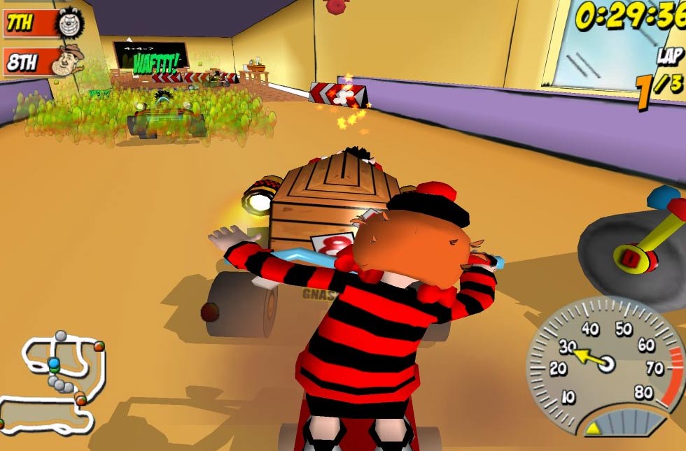 Скриншот из игры Beanotown Racing - 3