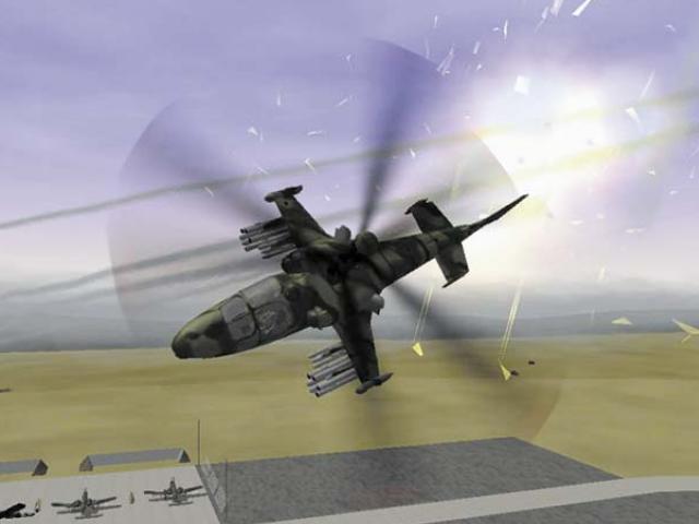 Скриншот из игры KA-52 Team Alligator - 8