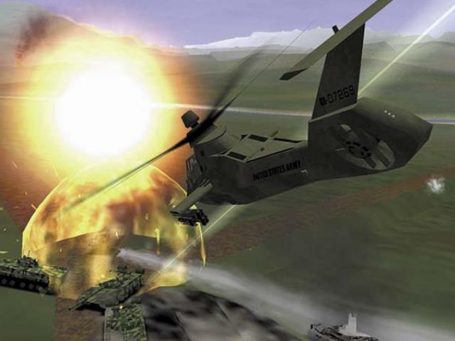 Скриншот из игры KA-52 Team Alligator - 9