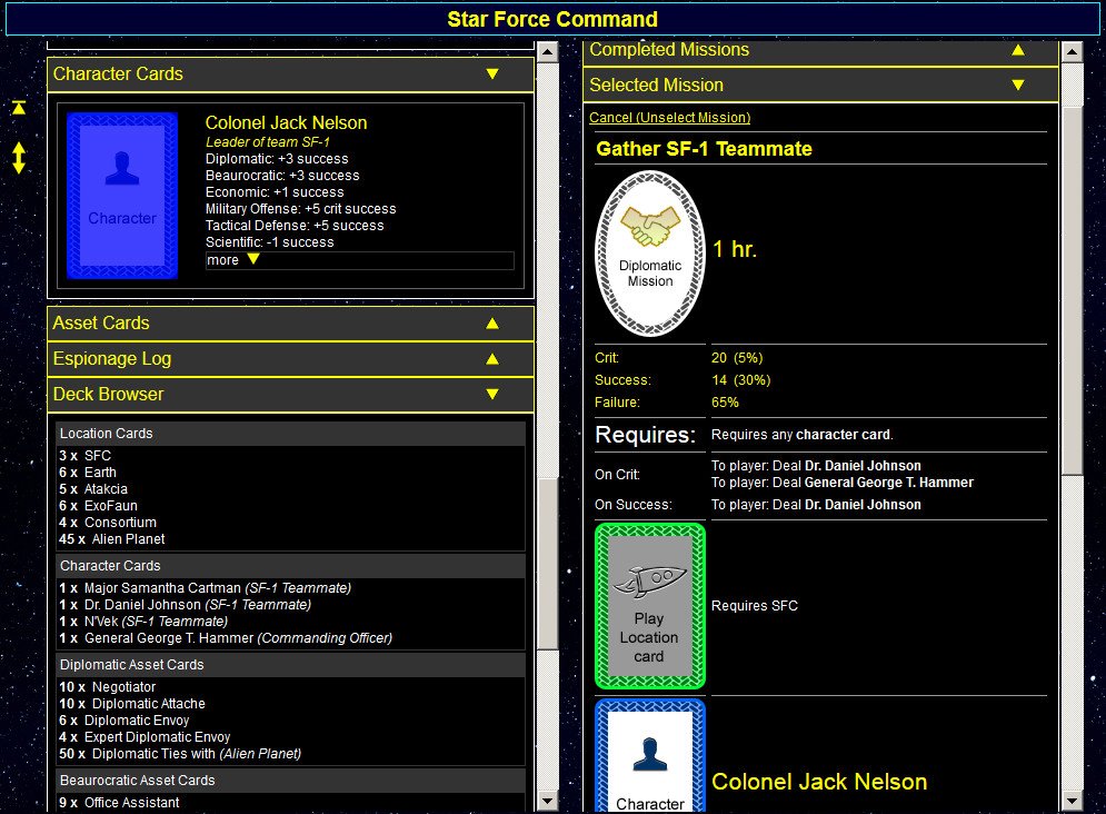 Скриншот из игры StarForce: 2193 - 2