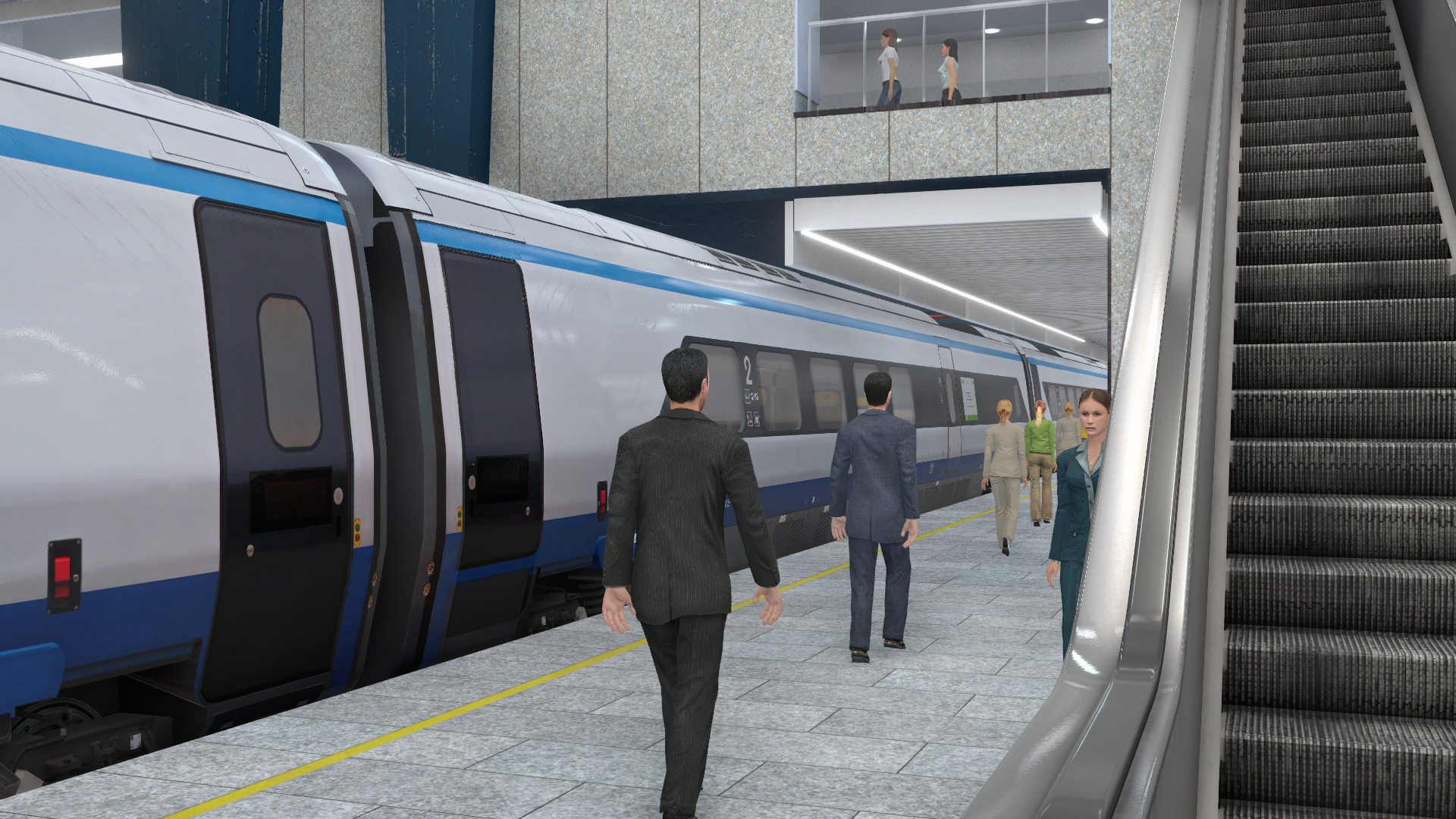 Скриншот из игры SimRail 2021 - 9