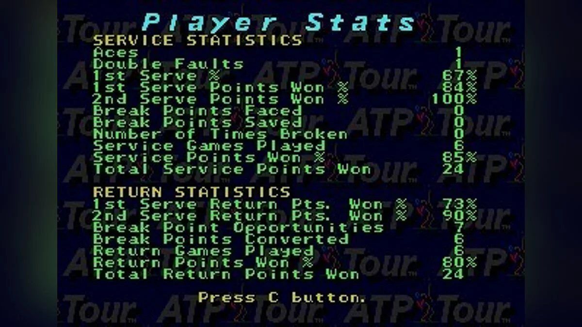 Скриншот из игры ATP Tour Championship Tennis - 4