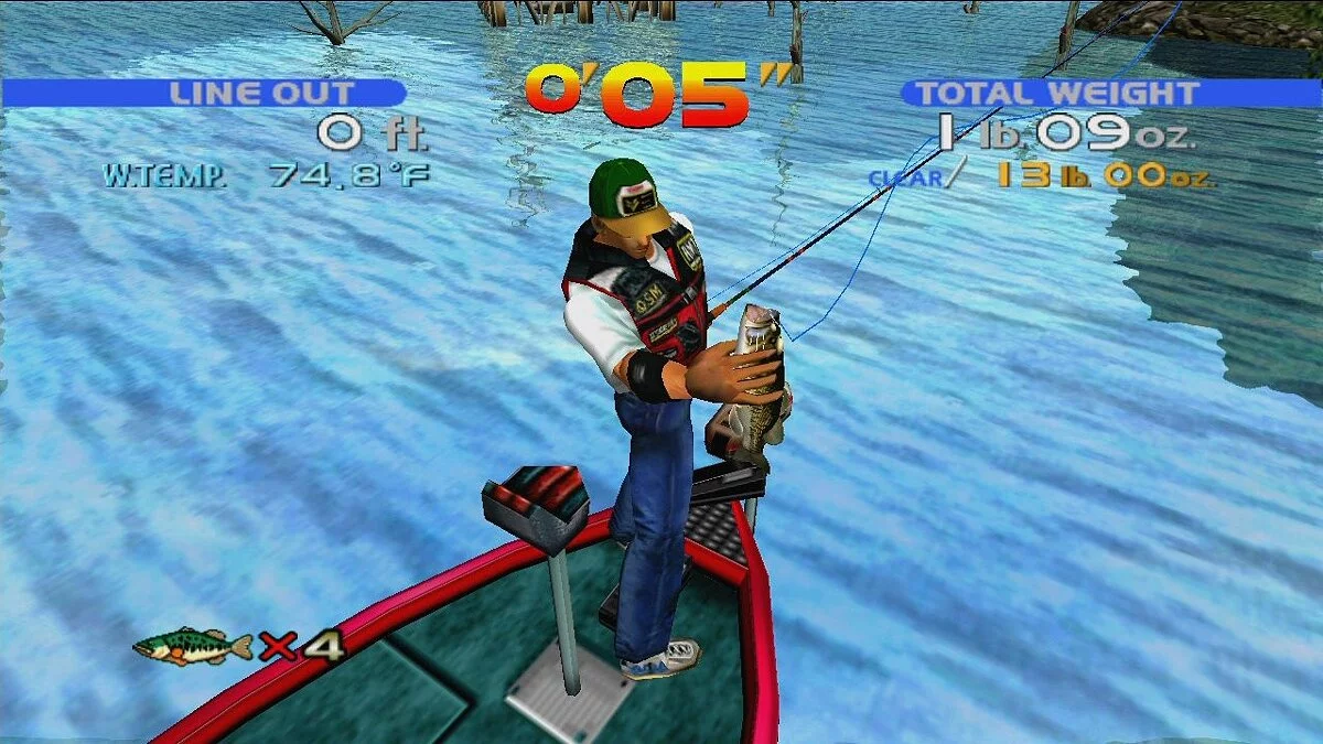 Скриншот из игры SEGA Bass Fishing - 13