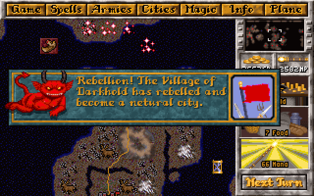 Скриншот из игры Master of Magic - 28