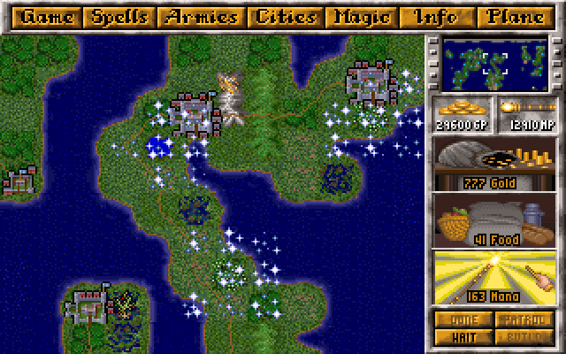 Скриншот из игры Master of Magic - 1