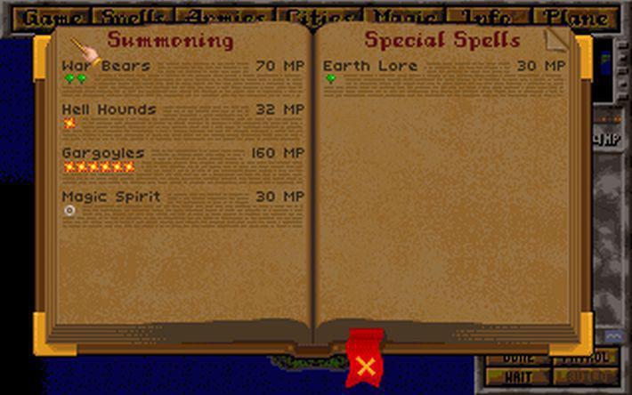 Скриншот из игры Master of Magic - 98