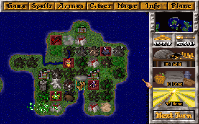 Скриншот из игры Master of Magic - 24