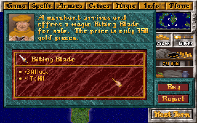 Скриншот из игры Master of Magic - 65