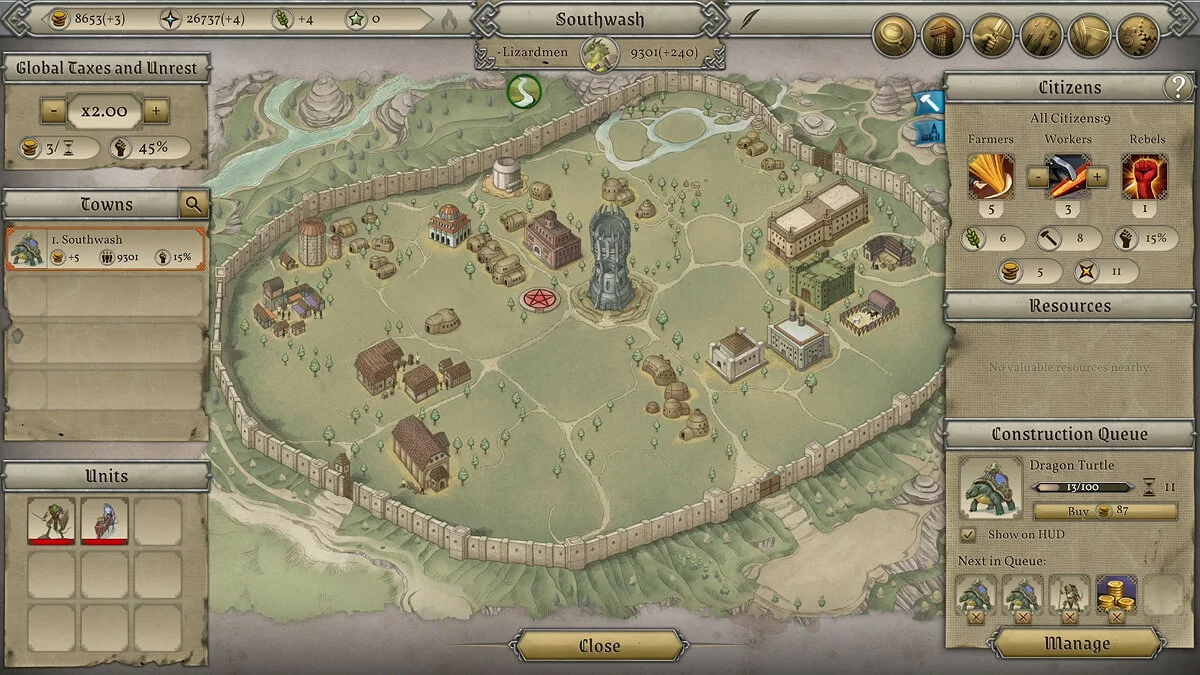 Скриншот из игры Master of Magic - 29