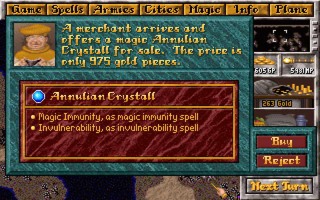 Скриншот из игры Master of Magic - 46