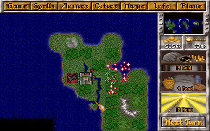 Скриншот из игры Master of Magic - 47
