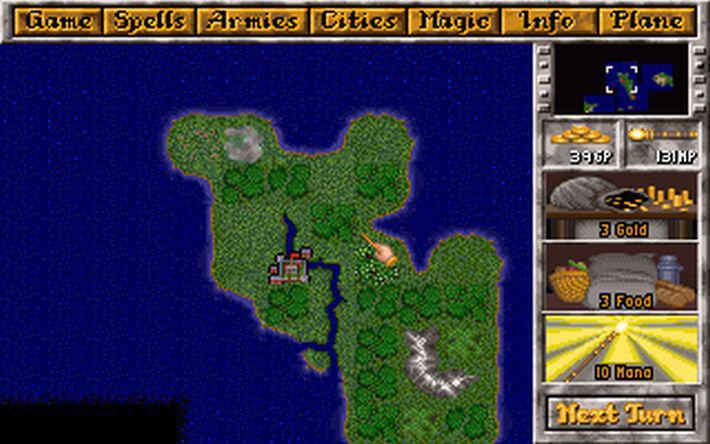 Скриншот из игры Master of Magic - 3