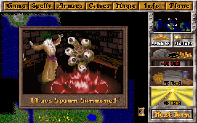 Скриншот из игры Master of Magic - 73