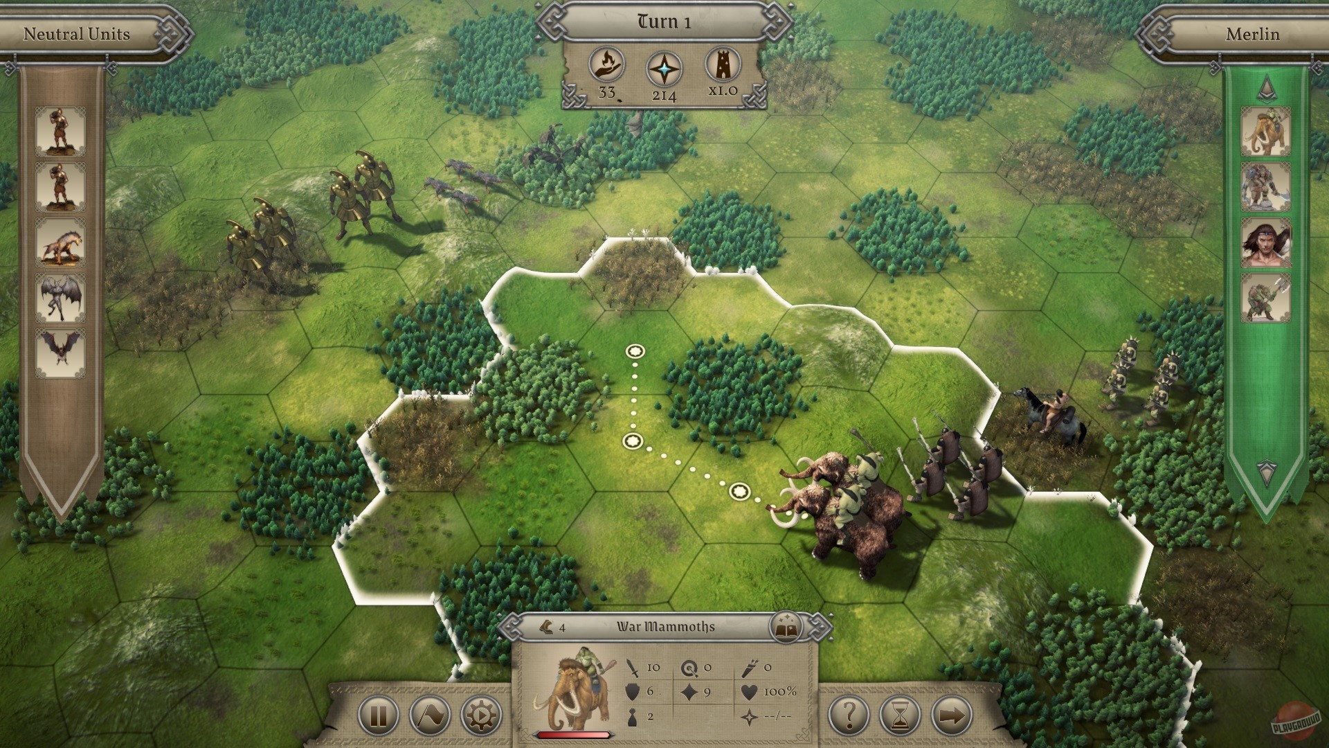 Скриншот из игры Master of Magic - 18