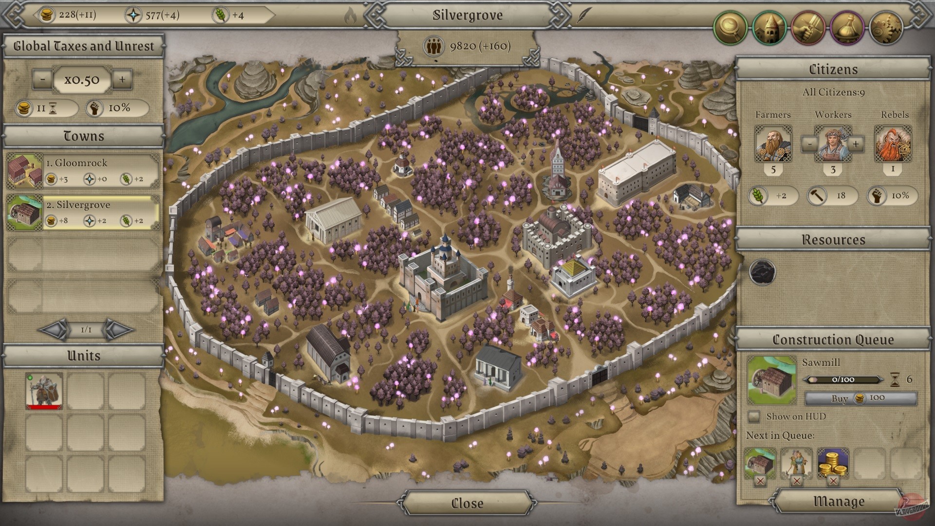 Скриншот из игры Master of Magic - 30