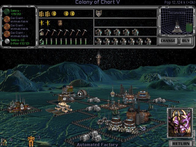 Скриншот из игры Master of Orion 2: Battle at Antares - 29