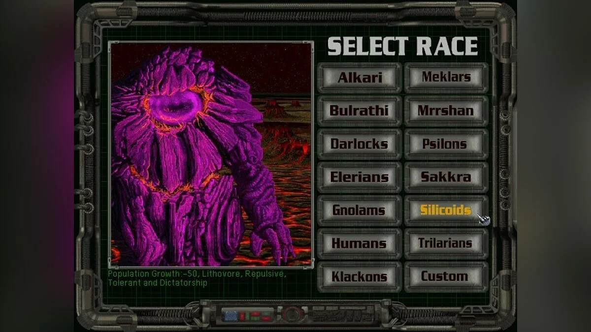 Скриншот из игры Master of Orion 2: Battle at Antares - 6