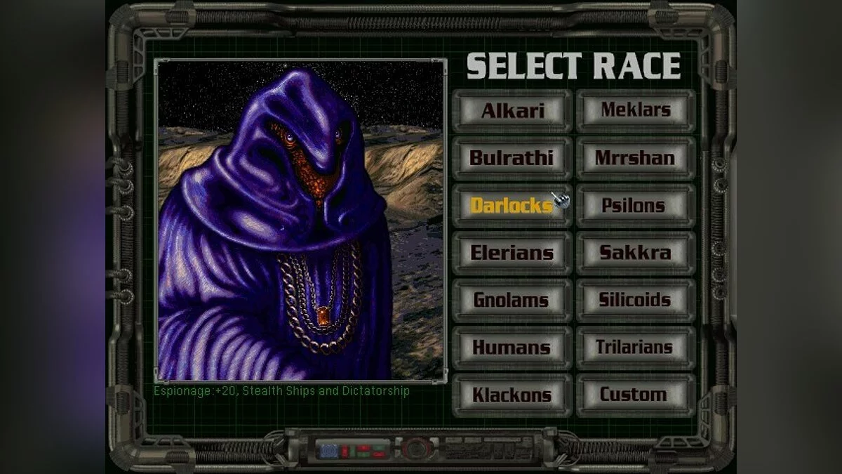 Скриншот из игры Master of Orion 2: Battle at Antares - 9