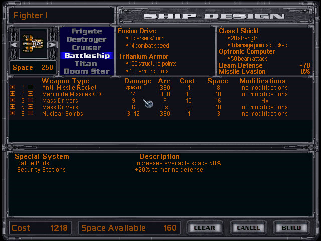Скриншот из игры Master of Orion 2: Battle at Antares - 31