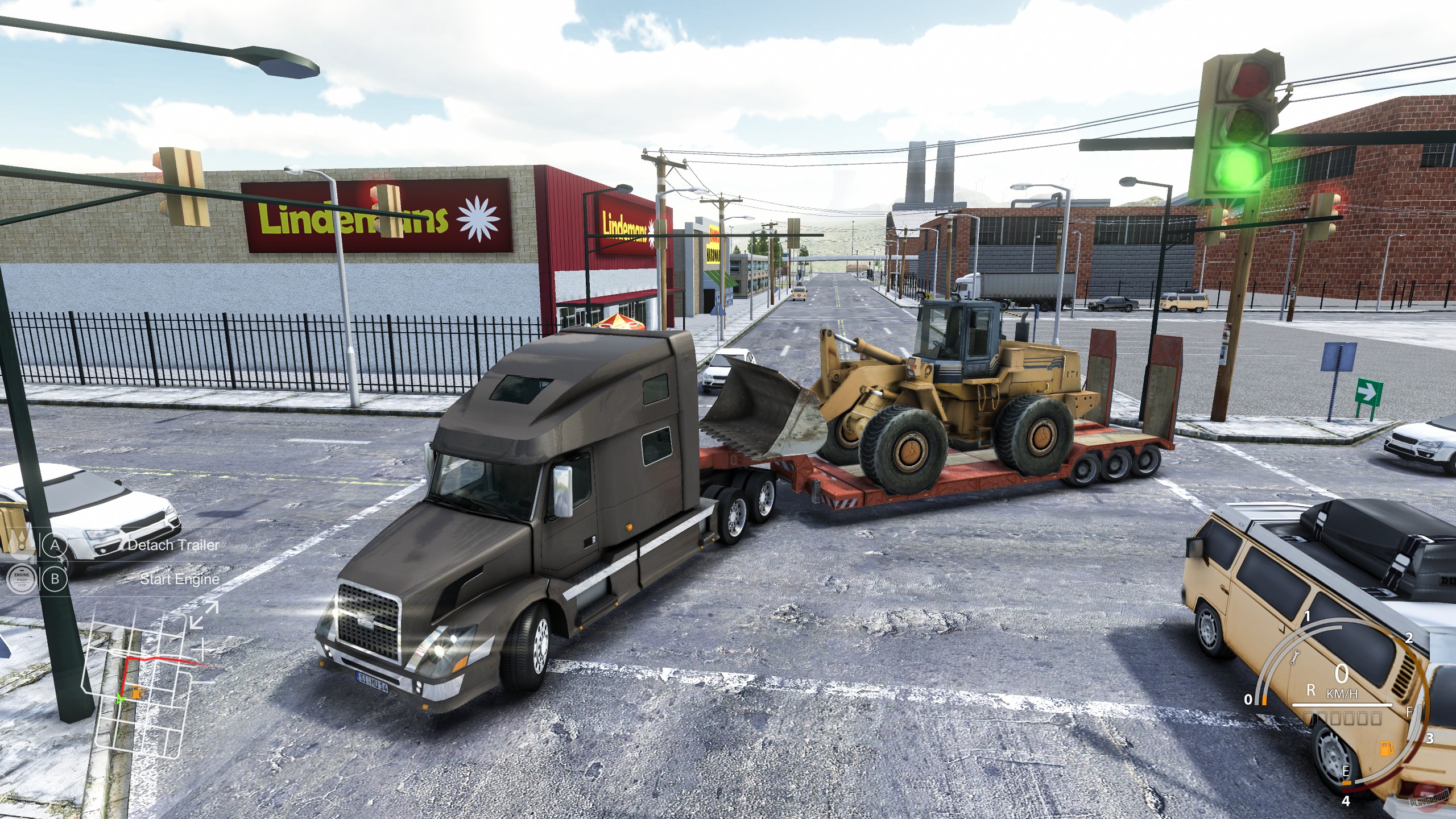 Скриншот из игры Truck and Logistics Simulator - 2
