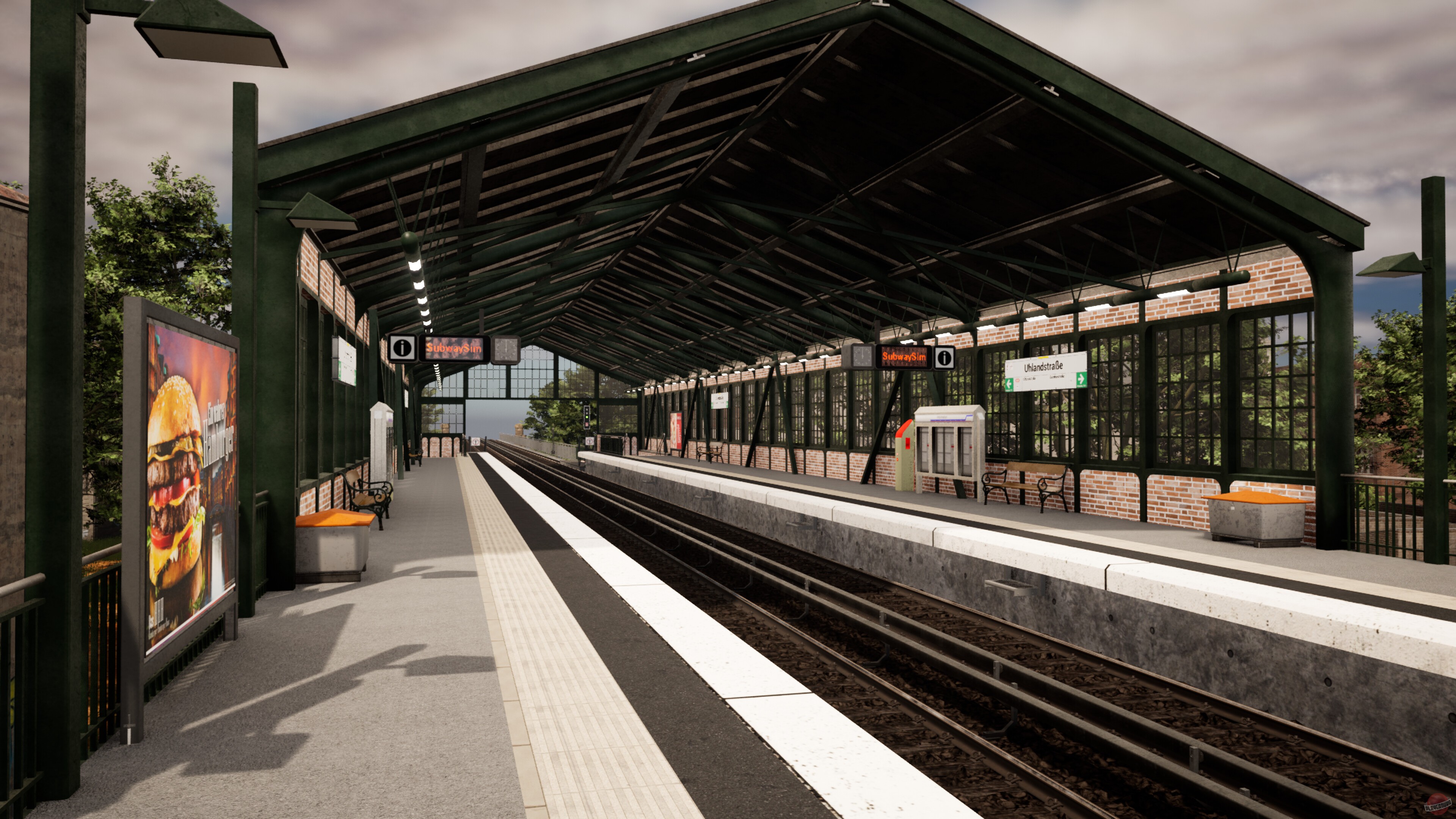 Скриншот из игры SubwaySim Hamburg - 1