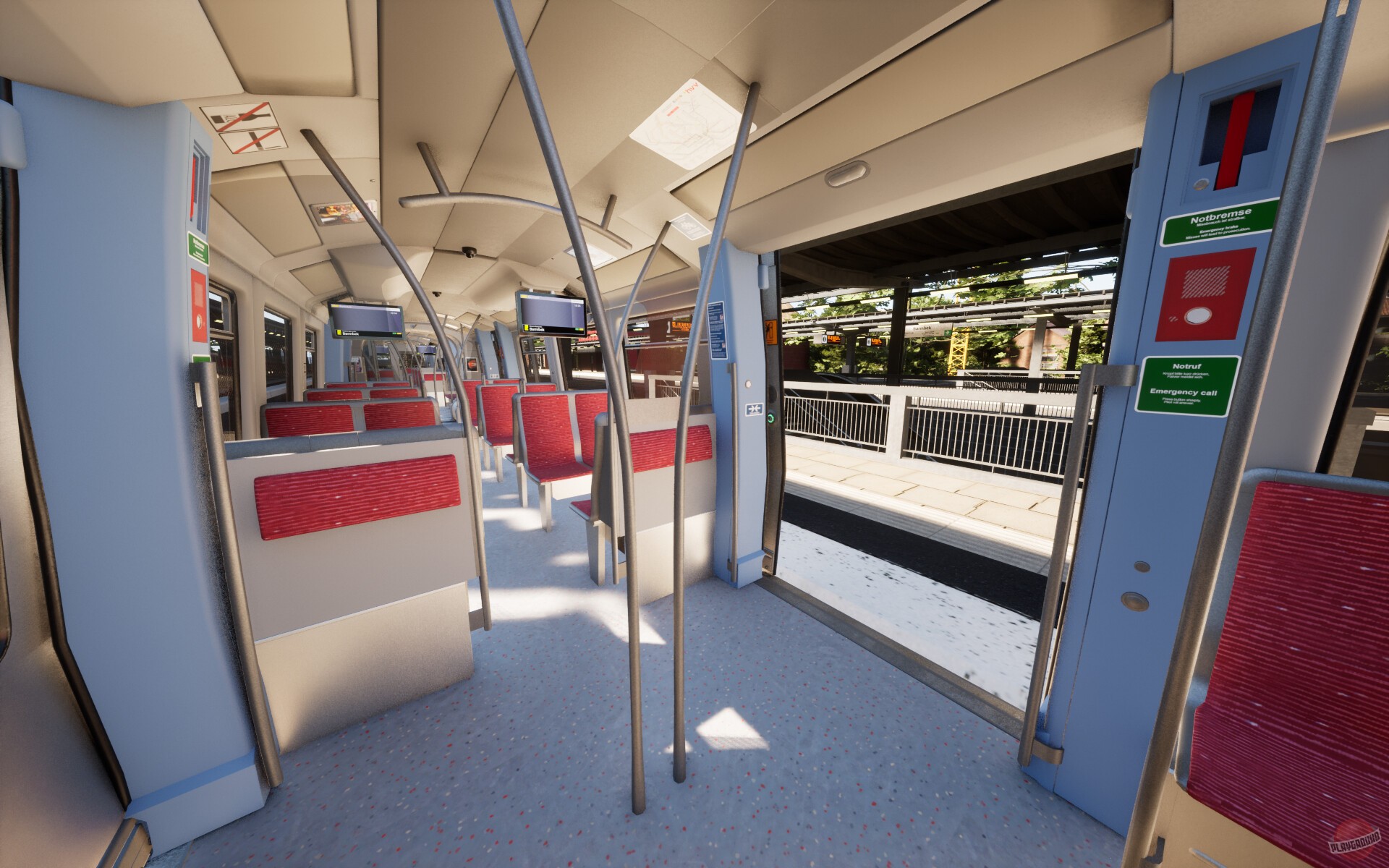 Скриншот из игры SubwaySim Hamburg - 2