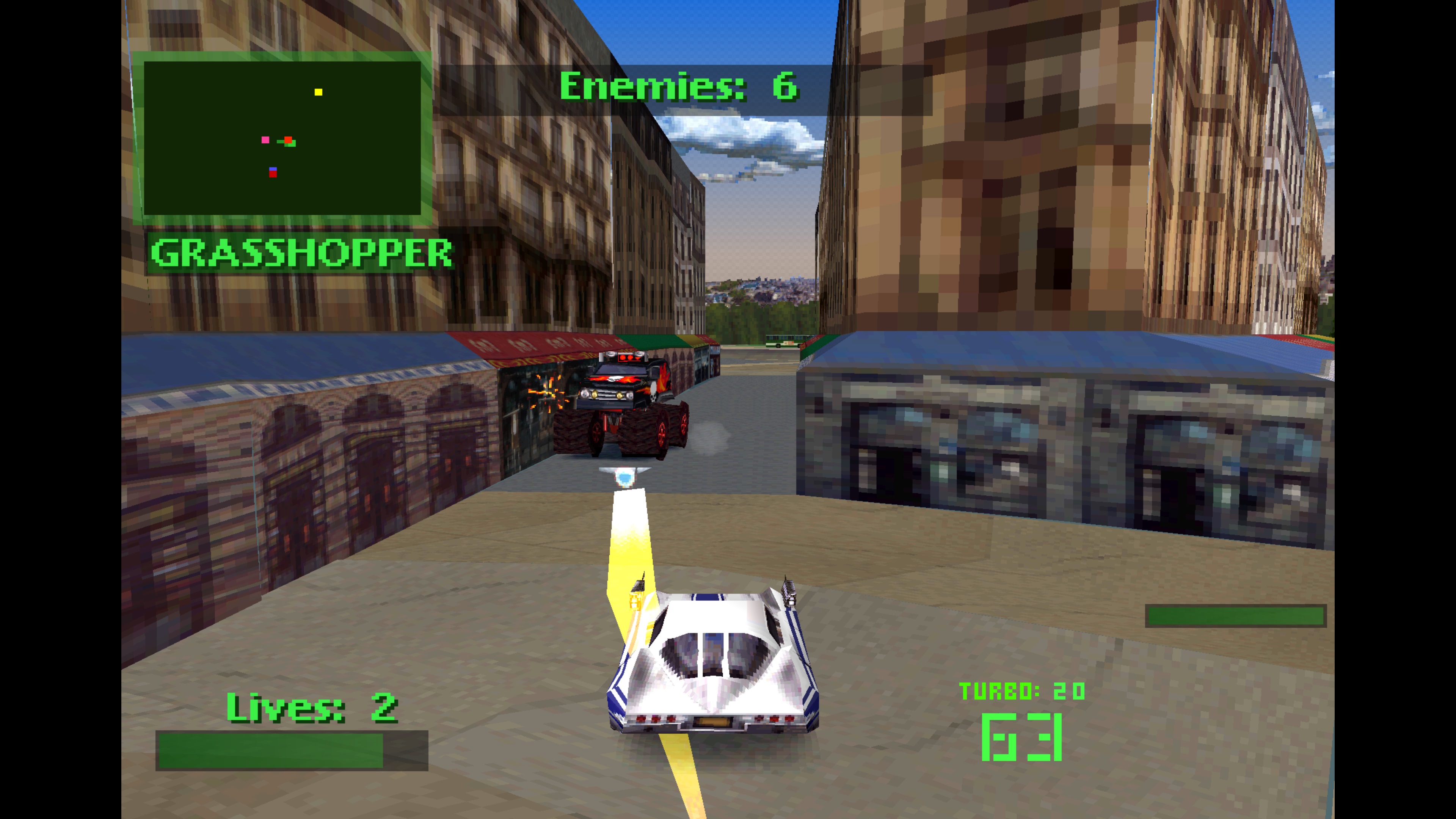 Скриншот из игры Twisted Metal 2 - 13