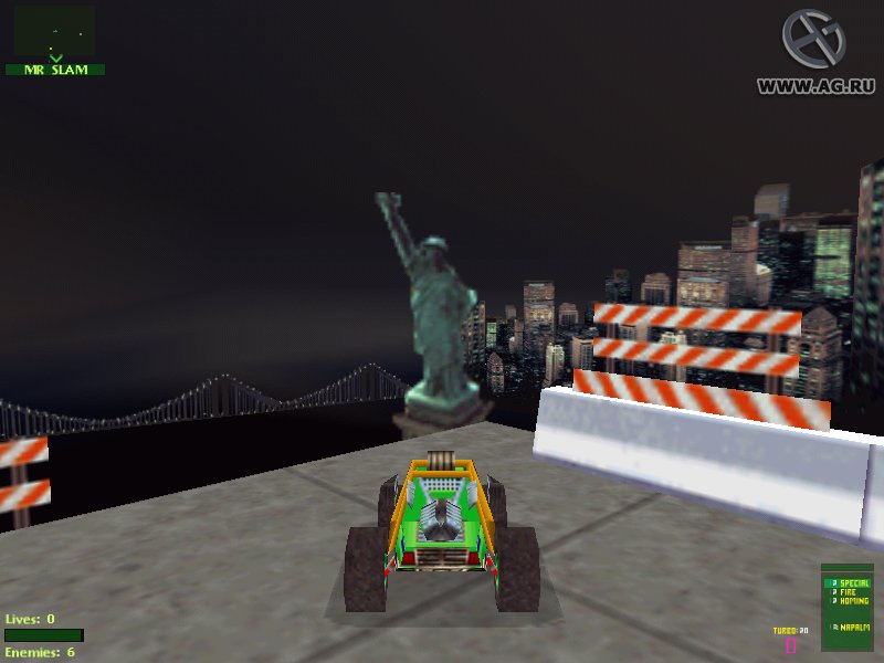 Скриншот из игры Twisted Metal 2 - 50