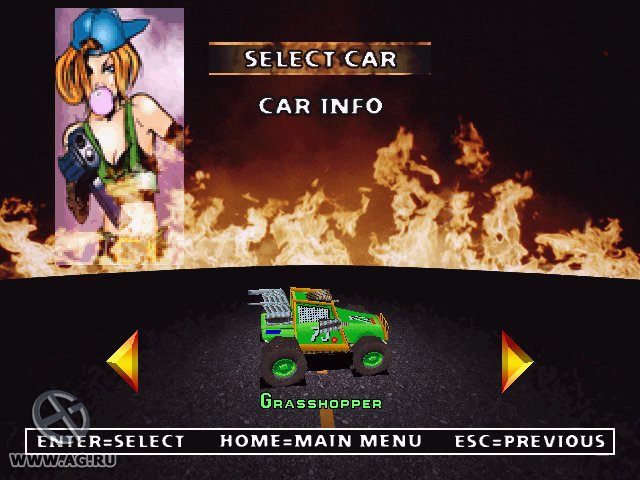 Скриншот из игры Twisted Metal 2 - 46