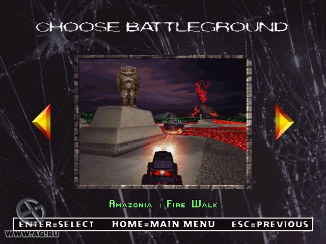 Скриншот из игры Twisted Metal 2 - 56