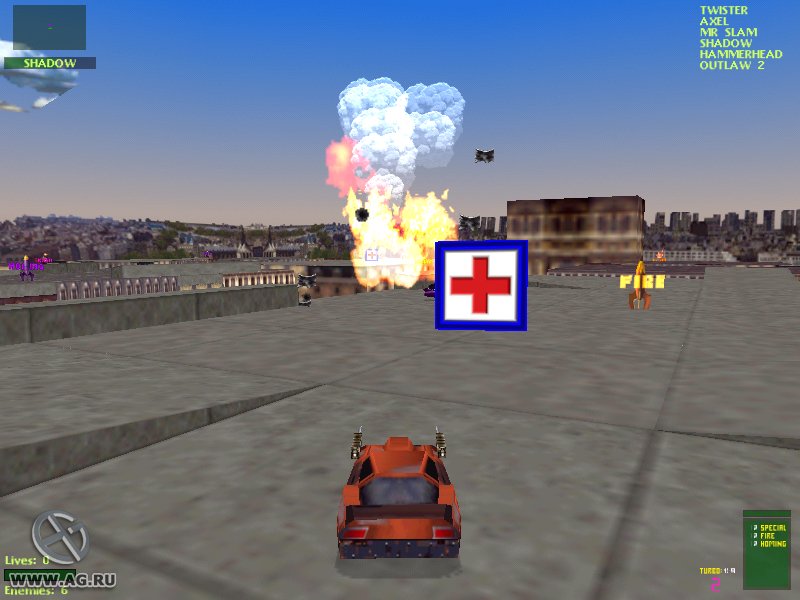 Скриншот из игры Twisted Metal 2 - 23